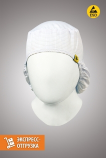Антистатическая шапочка с резинкой
