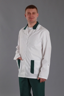 Медицинская куртка мужская  комбинированная